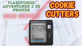 FlashForge Adventurer 3 3D Printer  2024 Review [upl. by Kaleena159]