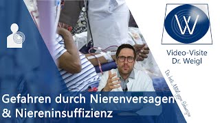 Kaputte Nieren Akutes Nierenversagen chronische Niereninsuffizienz  Ursachen Symptome amp Therapie [upl. by Alleber]