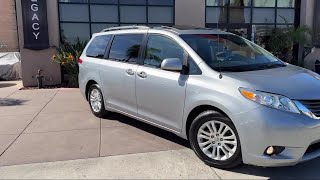 2014 Toyota Sienna XLE San diego El cajon La mesa Escondido Ocean side [upl. by Anole]