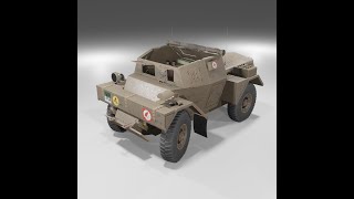 Daimler Dingo Scout Car [upl. by Linnet]