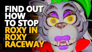 Find out how to stop Roxy in Roxy Raceway FNAF [upl. by Patrich]