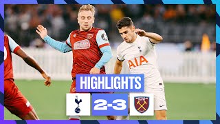 TOTTENHAM HOTSPUR 23 WEST HAM  PRESEASON HIGHLIGHTS [upl. by Revned689]