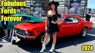 Fabulous Fords Forever 2024 Car Show Irwindale California [upl. by Lenes387]