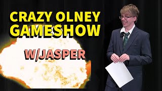 Crazy Olney Game Show  Trivia with Jasper [upl. by Nnylrac]