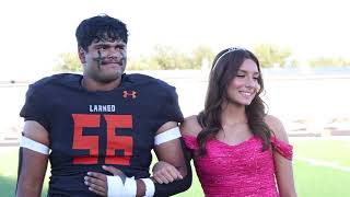 Larned HS Football Homecoming Crowning 2024 [upl. by Zedekiah]