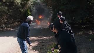 NCIS 19x05 2 Van explodes  Parker quotthat kind of thing happen a lot around herequot [upl. by Auoh]