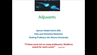 Adjuvants [upl. by Bindman748]