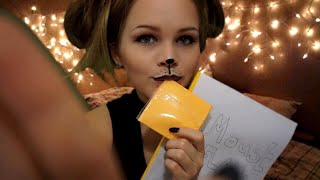 АСМР  Мышка Сделает Массаж  Спрей Крем  Asmr  Massage Spray  Mouth Sounds  Mouse RP [upl. by Simara]