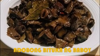 ADOBONG BITUKA NG BABOY [upl. by Lexine]