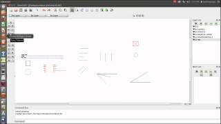 LibreCAD tutorial no 12  bevel round stretch moverotate and rotate 2 [upl. by Acirem424]