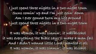 Jason Aldean  Two Night Town with lyrics on screenNEW SONG 2014 [upl. by Alister522]