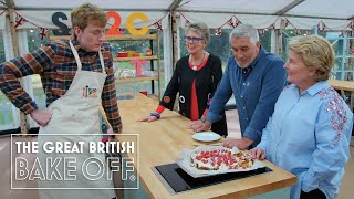 Bon appétit James Acaster serves up pure genius  The Great Stand Up To Cancer Bake Off [upl. by Negaet]