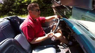 1965 Mustang 76C quotBench Seatquot Convertible Road Test Collector Car Guru Seat of The Pants Videos [upl. by Ecerahc]