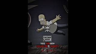 How did they predicted it💀 trollface blowup foryou simpsons oktor funny [upl. by Monro]