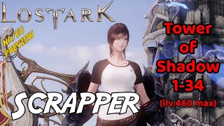 Lost Ark SCRAPPER quotShock Trainingquot  Tower of Shadow 134 with PvE amp RAID builds [upl. by Rodrigo]