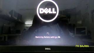 RUN Recovery on ANY DELL Laptop WINDOWS 10 [upl. by Eirellav]