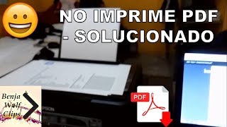 NO PUEDO IMPRIMIR PDFs  SOLUCIONADO vBLOG [upl. by Jeannie425]