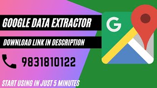 Google Extractor Free Download l Google Map Data Extractor 2024 l Download Link Available [upl. by Vrablik]