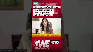 Has India Confirmed S Jaishankars Participation in the SCO Summit in Pakistan  SCO Summit News [upl. by Siusan338]