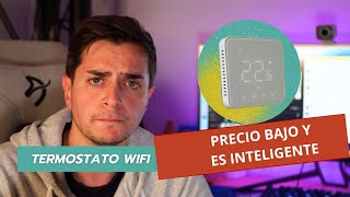 El Mejor termostato inteligente 2024 económico Calefacción WIFI Homekit  Alexa [upl. by Tavish176]