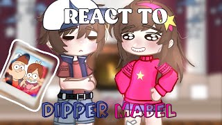 🌀Fandoms react tô each other GRAVITY FALLS Dipper and Mabel 1 A Lunaxty 🇧🇷🇺🇸 [upl. by Othilie]