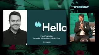 FIRESIDE CHAT WITH FRÉDÉRIC MAZZELLA  BLABLACAR  Web2day 2018 [upl. by Ollayos]