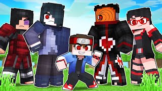 A FAMÍLIA de UCHIHA no NARUTO MINECRAFT [upl. by Batchelor477]