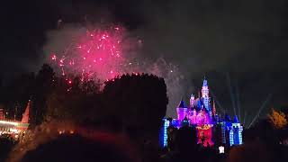 Mickeys Mix Magic Fireworks Disneyland 2024 [upl. by Aisitel]