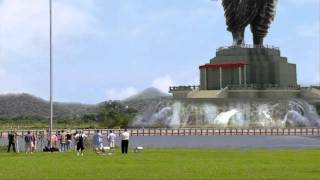 Gujarat Statue of Unity in memory of Sardar Vallabbhai Patel [upl. by Hanahs]