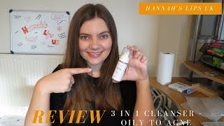 Senegence 3in1 Cleanser Oily to Acne All About and Review [upl. by Oicnaneb]