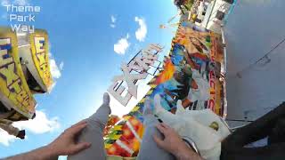 Extreme Ride POV  EKKA Brisbane Show Queensland Australia [upl. by Lombardy]