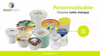 Gammes de consommables opercules et pots PACKINOV [upl. by Analed]