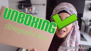 🥫UNBOXING DEGUSTABOX🍞 [upl. by Alma]