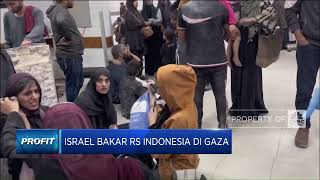 Israel Bakar RS Indonesia di Gaza [upl. by Oirifrop116]