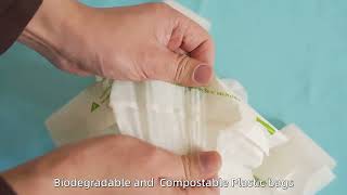 Compostable Plastic Bags with Custom Design [upl. by Suvart]