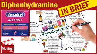 Diphenhydramine Hydrochloride  Benadryl  What is Diphenhydramine Uses Dosage amp Side Effects [upl. by Baugh506]