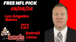 NFL Picks  Los Angeles Rams vs Detroit Lions Prediction 982024 Week 1 NFL Free Best Bets amp Odds [upl. by Tod29]