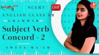 SubjectVerb Concord  SubjectVerb Agreement L2  CBSE Class 9 and 10 English Grammar Umang Vedantu [upl. by Maryrose607]