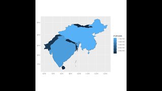 Creating Cartogram using R [upl. by Suivatnom790]