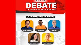 TVI  DEBATE ELEITORAL 2024  ITABUNABA [upl. by Aihsele888]