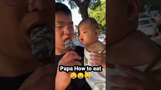 baby dont need spoon to eat 🤔🤔🤔🥰🥰🥰 [upl. by Suhail]