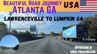 Beautiful Road journey from Lawrenceville GA to Providence Canyon State Park Lumpkin Georgia [upl. by Lesab660]