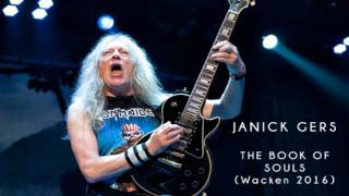 Janick Gers Guitar Only  The Book of Souls Wacken 2016 [upl. by Dino]