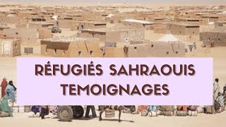 TEMOIGNAGES DES RÉFUGIÉS SAHRAOUIS DE TINDOUF [upl. by Nikita]