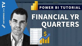 How To Create Custom Financial Year Quarters  Power BI [upl. by Nnaeed434]