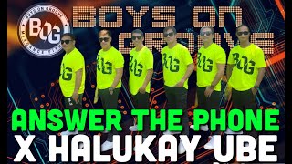 ANSWER THE PHONE X HALUKAY UBE MASHUP REMIX TIKTOK TREND [upl. by Karlotte554]