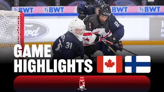 Canada vs Finland  2024 U18WomensWorlds [upl. by Balfore]