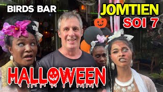 Jomtien Soi 7 Halloween Bar Crawl 🎃 Pattaya Thailand 🇹🇭 [upl. by Ibby919]