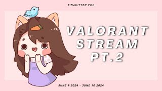 060924  061024 duo with hjune  stream pt2  TinaKitten VOD [upl. by Jaan134]