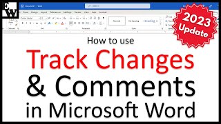 Accepting and Rejecting Tracked Changes in Microsoft Word 365 [upl. by Leak674]